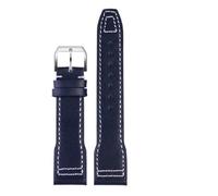 NBCNZCTSAS Convient for IWC Fit for les pilotes Fit for la montre Little Prince Iw327004/iw377714 Fit for Mark16/17/18 Fit for le bracelet en cuir portugais 20 21 mm Bracelet de ceinture for hommes(C-
