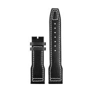 NBCNZCTSAS Convient for IWC Fit for les pilotes Fit for la montre Little Prince Iw327004/iw377714 Fit for Mark16/17/18 Fit for le bracelet en cuir portugais 20 21 mm Bracelet de ceinture for hommes(A-