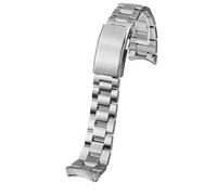 NBCNZCTSAS Convient for TAG HEUER série 300 Bracelet en acier inoxydable solide WAY201A WAY211 ABA0927 bracelets de montre en acier incurvé hommes 20.5mm 21.5MM Bracelet(20.5mm)