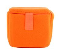 NBCNZCTSAS Dlsr Sac for caméra Pad Velvet Protection Antichoc Protecteur Case Sac Soft for Crochet et Accessoire en Boucle Ajustez for Canon Fit for Sony Fit for Nikon(Orange)