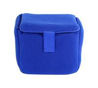 NBCNZCTSAS Dlsr Sac for caméra Pad Velvet Protection Antichoc Protecteur Case Sac Soft for Crochet et Accessoire en Boucle Ajustez for Canon Fit for Sony Fit for Nikon(Blue)
