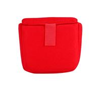 NBCNZCTSAS Dlsr Sac for caméra Pad Velvet Protection Antichoc Protecteur Case Sac Soft for Crochet et Accessoire en Boucle Ajustez for Canon Fit for Sony Fit for Nikon(Red)