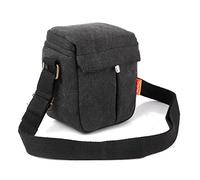 NBCNZCTSAS Étui de Couverture de Sac for caméra imperméable for l'époque for Canon G7X G9X G7X Marque II SX730 SX720 EOS M100 M50 M10 M6 M5 M3 SX540 SX530 SX610(Schwarz)