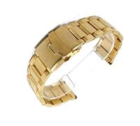 NBCNZCTSAS Fit for Casio Fit for Samsung 18mm 20mm 22mm 22mm 22mm Type de montre en métal en acier inoxydable for briquet de sécurité Bracelet de sangle Premium de remplacement(2,18mm)