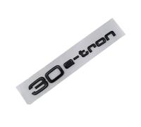 NBCNZCTSAS Logo 3D ABS 30 40 45 50 GT Autocollant, emblème de Coffre arrière Voiture, Compatible for Audi A3 SQ6 Q5 Q6 Q8 Q4 Accessoires(30 Black)