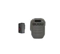 NBCNZCTSAS Microphone Bluetooth sans Fil adapté au Talkie-walkie Baofeng, Haut-Parleur Portable étanche, Micro adapté au TD-H8, adapté for radios Amateurs Quansheng UV-K6(1PC-Waterproof)
