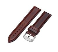 NBCNZCTSAS Regarder une bracelet brun for une bande d'or rose 14mm 18mm 20mm ajusté for Dw Convient for Daniel Fit for Wellington Watch Band(Silver-Brown,12mm)