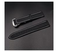 NBCNZCTSAS Remplacement de la bande montre en cuir nylon 20mm 22mm Sangle toile rose doré convient for Omega Fit for Seamaster(C,22mm no clasp)
