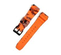 NBCNZCTSAS Sangle de montre remplacement en caoutchouc conviviale for Casio Fit Huawei Samsung Camouflage 22mm Hommes Sports Silicone Watch(1)