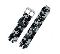 NBCNZCTSAS Silicone Sangle durable Ajustement adapté for Casio PRW-6000/6100/3000/3100 PRG-300 Sangle de remplacement for hommes d'alpinisme imperméable(1)