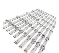 NBCNZCTSAS Tableau de rétroéclairage Complet LED Bar for Bande Convient for LG 55LF652V 55LB630V 55LB650V LC550DUH FG 55LF5610 55LF580V 55LF5800 55LB630V 55LB6300