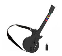 NBCP Manette Guitar Hero pour PC et PS3, Guitare Sans Fil pour Jeux Guitar Hero 3/4/5 et Rock Band 1/2, Guitare Guitar Hero Contrôleur avec Sangle de Guitare (Ten Keys/Black)