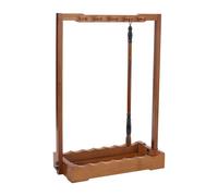 nbeads 10 Broche Porte-pinceau de Calligraphie, Porte Stylo Support pour Pinceaux de Calligraphie Chinoise Étagère en Bois Support pour Pinceaux pour la Fête des Pères pour les Débutants
