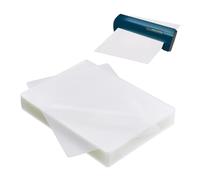 NBEADS 100 Pcs Pochette de Plastification A5, 0.3mm D'Épaisseur Feuilles de Plastification Thermique Pochette Plastifieuse pour Photos Et Affiches Enhance, 21.7x15.5cm