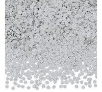 NBEADS 130g Tranches de Pâte Polymère de Mini Ballon de Volley Ball, 6mm Petites Billes de Volley Ball en Argile Confettis Décoratifs pour Manucure Nail Fêtes Cadeaux pour les Amateurs de Sport