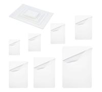 NBEADS 175 Pcs 7 Tailles Pochettes de Plastification A4, 100 Microns Pochettes De Plastification Thermique Film Feuilles De Protection Photo Feuilles pour A4 A5 A6 A7 B6 B7 B8 Photos Affiches Enhance