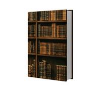 NBEADS 19.1x15.7cm Housse de Protection Extensible en Tissu Élastique, Motif Étagère Réglable pour Livres Romans Revues etc