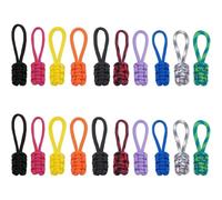 NBEADS 20 Pcs 10 Couleurs Tirette de Rechange pour Fermeture Éclair, Kit de Réparation de Fermetures à Glissière en Paracorde pour Sacs à Dos Tentes Valises à Roulettes Valises de Voyage Vestes