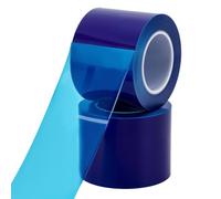 nbeads 200 m×10cm Ruban Adhésif de Protection de Surface, Rouleau de Film Anti-Rayures Amovible pour Montres Bijoux Fenêtres Verre Meubles en Métal Bleu Profond du Ciel