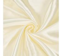 NBEADS 5.48 m Tissu de Satin, 150cm Charmeuse Satin Tissu Tissu Brillant Tissu Satin Soyeux pour Mariage Décoration de Mariée Mode Vêtements Artisanat, Chiffon au citron