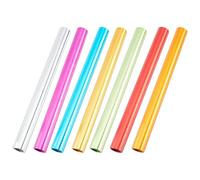 nbeads 7 Pcs Bâton de Course de Relais, 7 Couleurs Bâtons de Relais d'athlétisme Bâtons Relais en Aluminium Bâton Relais Champ de Piste pour Course Sports Plein Air Pratique D'Athlète en Cours