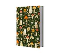 NBEADS Couverture de Livre de Chat, Housse de Protection en Tissu Extensible et Réutilisable pour Livres à Couverture Rigide et Livres de Poche Jusqu'À 20.6 x 27.4cm