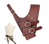 nbeads Étui pour Épée Médiévale, Étui D'Épée en Cuir pour Ceinture Fourreau D'Épée Porte Épée en Cuir PU Fourreau de Ceinture Renaissance pour Dague Chevalier Costume de Cosplay