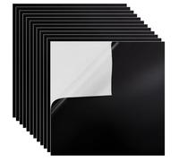 NBEADS Lot de 12 papiers de test de gravure laser auto-adhésifs double face pour machine de marquage et coupe optique, 20 x 20 x 0,008 cm