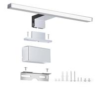 NBEASTKEY Applique Miroir Salle De Bain 5W 4000K,28CM | applique miroir,luce frontale dello specchio 28CM,15" inch illuminazione del bagno, moderno minimalista, plastica