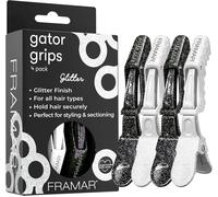 Nbgcm-Pince Crocodile Cheveux Femme - Pince Cheveux Coiffeur, Pince Cheveux Femme, Pince A Cheveux Femme, Pinces ? Cheveux Pour Femmes, Accessoires Cheveux Femme, Caoutchout? \U2013 Glitter 4pc