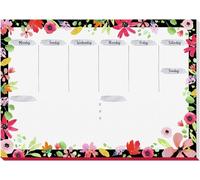 Nbgcm-Sigel Js200 Sous-Main Papier, Agenda Semainier, A3, Multicolore, 30 Feuilles - Jolie