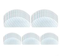 NbgrvB 50 Tampons Lavables Microfibre pour Ecovacs pour winbot W1 Pro W2 pour omni - Chiffons Réutilisables Robot Nettoyeur de Vitres Haute Absorption