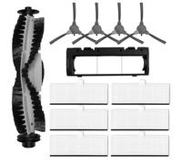 NbgrvB Accessoires de rechange pour Coredy R3500 R3500S R550 R600 | Lot de 12 robots R650 R700 pour aspirateur avec brosse principale, brosses latérales et filtres haute efficacité