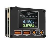NbgrvB ATV1 Ampèremètre multifonction avec précision de 0,1 mA, écran IPS de 2", analyse de défaillance UART, réparation de smartphone, mesure de courant 0-36 V 0-8 A