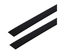 NbgrvB Autocollant en PVC 5 m pour décoration murale, arrière-plan de plafond, bande de bandes de meubles, imperméable et facile à appliquer, noir, 1,8 cm de large