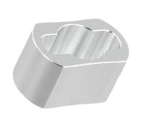 NbgrvB Bague de charnière arrière en aluminium pour porte Titan 2005-2024, garniture argentée pour pièce de rechange, facile à installer, mise à niveau et fonctionnement fluide