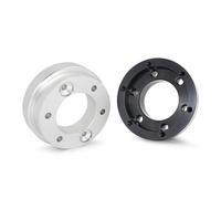 NbgrvB Base d'adaptateur de roue de course en aluminium de 70 mm pour Logitech G29 G920 G923, kit de direction pour moyeu avec vis et clé, noir