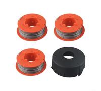 NbgrvB Bobine de fil de rechange automatique - 8 m - Avec couvercle de base de bobine - Pour Bosch ART 23 26 30 - Fil en nylon de 1,6 mm d'épaisseur - Matériau ABS - Installation sans outils (B)