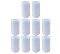 NbgrvB Boîtes Rangement Plastique Transparentes 10pcs 54x33mm