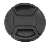 NbgrvB Bouchon d'objectif à pincement central 58 mm pour appareil photo | Design à pincement central, ajustement à clipser, compatible avec les pare-soleil, protège de la poussière