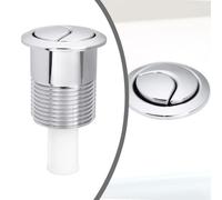 NbgrvB Bouton de chasse d'eau ABS 85 x 48 mm pour chasse d'eau Siamp Skipper 45 double finition chromée pour 34455009