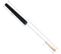 NbgrvB Brosse flexible à long manche pour machine à laver avec poils en nylon et fil en acier inoxydable de 27 cm pour un nettoyage en profondeur des tuyaux de vidange et des intérieurs d'appareils