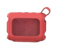 NbgrvB Bumper en silicone bleu pour haut-parleur JBL GO4 anti-chute (rouge)