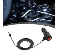 NbgrvB Câble d'alimentation pour mini voiture CC avec interrupteur marche/arrêt, cordon d'alimentation 12-48 V, cuivre pur 18 AWG, 3 mètres noir gris
