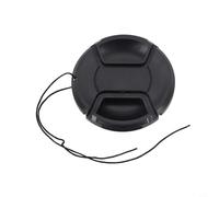 NbgrvB Cache avant d'objectif 58 mm pour DSLR sans miroir (82 mm) | Design à pincement central, résistant à la poussière, résistant à l'eau, utilisation facile à une main