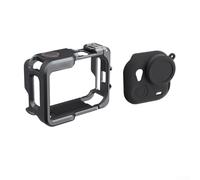 NbgrvB Cage de Protection en Alliage d'Aluminium pour Insta360 GO pour ultra avec Silicone et Libération Rapide