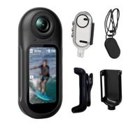 NbgrvB Caméra d'action compacte étanche 4K, enregistrement vlog sans | Caméra d'action 4K avec stabilisation d'image, étanche pour mini vlogs et sport pour mini caméras d'action 4K : eau