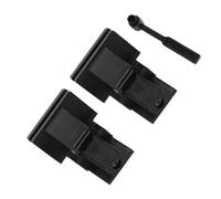 NbgrvB Charnière de protection anti-poussière robuste pour tourne-disque | Charnière de capot anti-poussière compatible avec platine de la série TN (TN200, TN300, TN400, AT-LPW40WN), en