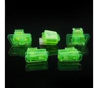 NbgrvB Commodo pour moto 5 Interrupteur Guidon 22mm pour clignotant Klaxon Étanche ABS pour Scooter pour quad(green)