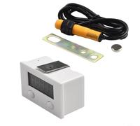 NbgrvB Compteur Inductif Magnétique 6 Chiffres Électronique Poinçon Capteur Commutateur pour Auto Sauvegarde Données Impression Textile pour Matériel de Réparation Automatique Blanc